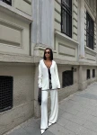 Lorea Knit Set Off Cream/Black