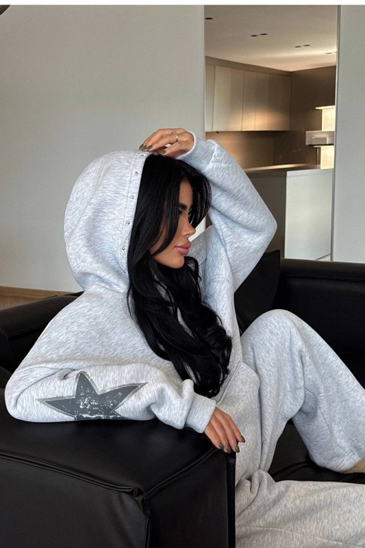 3730 Milano Étoile – grey star lounge set