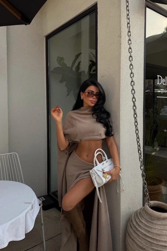 4397 HOT COUTURE KNIT – dzianinowy set premium