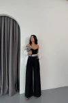 ATELIER LINE – spodnie premium wide leg black
