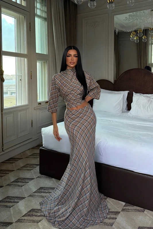 4482 SAINT TROPEZ CHECK – set fashion luxury