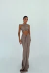 3051 ICONA GODDESS – Luxury Draped Maxi Dress