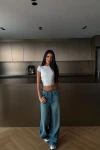 4526 Sculpt Wide Denim