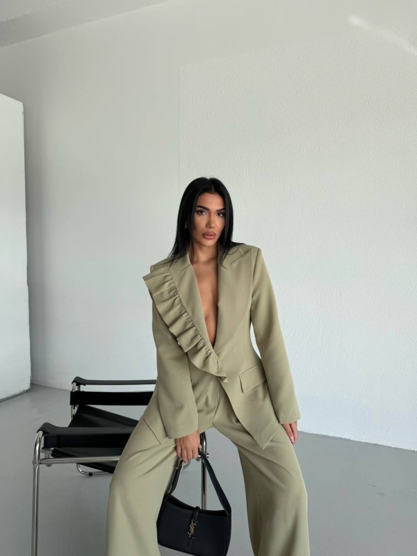 MONARCH RUFFLE – Power Suit Set S5