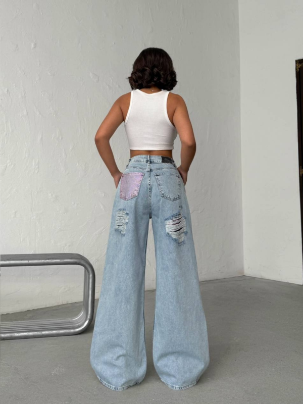 Diamond Pocket Baddie Denim S1