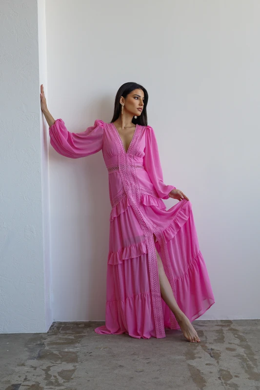 BARBIE ROSE MAXI DRESS