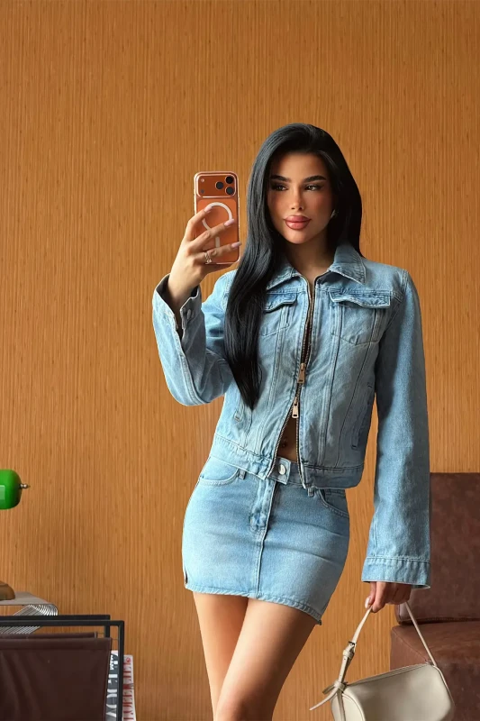 5553 IT GIRLS DALLAS DENIM SET