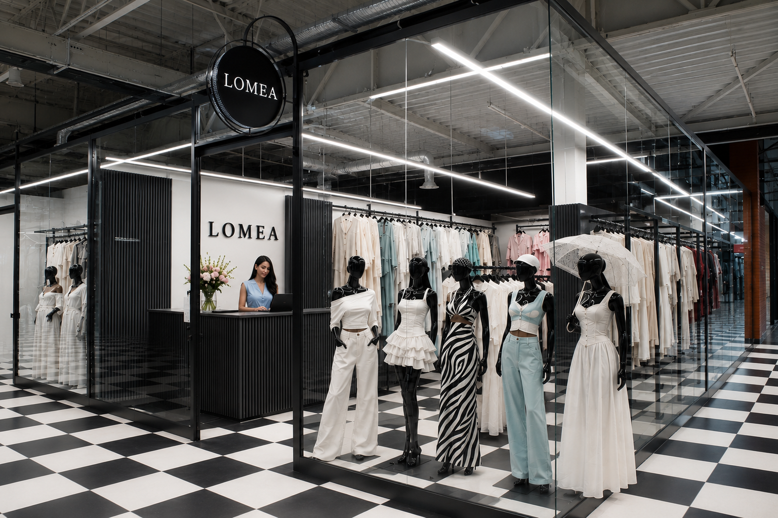 Showroom LOMEA — hurtownia premium dla butików